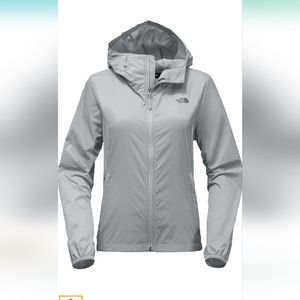 The North Face Cyclone 2 Women's Wind Breaker Hoodie LIGHT Weight Gray XL